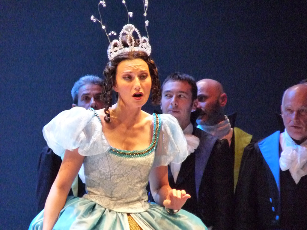 Daniela Pini (Angelina). Teatro Verdi di Sassari. © Sebastiano Piras