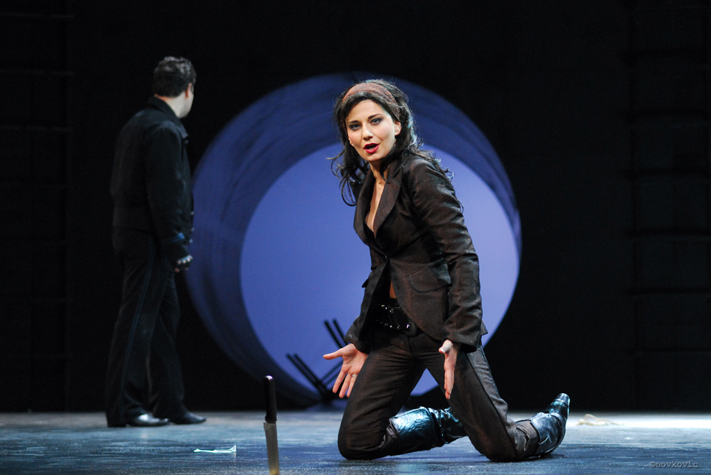 Daniela Pini (Carmen). Teatro Nazionale di Zagabria. © S. Novcović