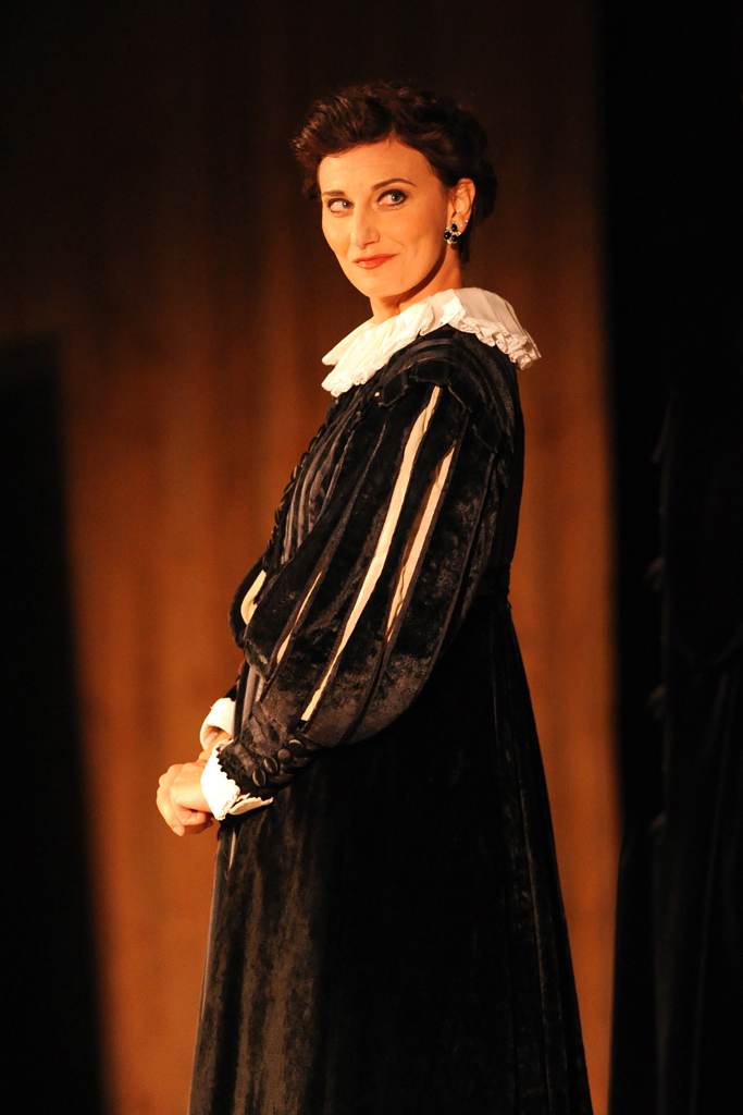 Daniela Pini (Meg Page). Falstaff, Teatro Regio di Parma © Roberto Ricci