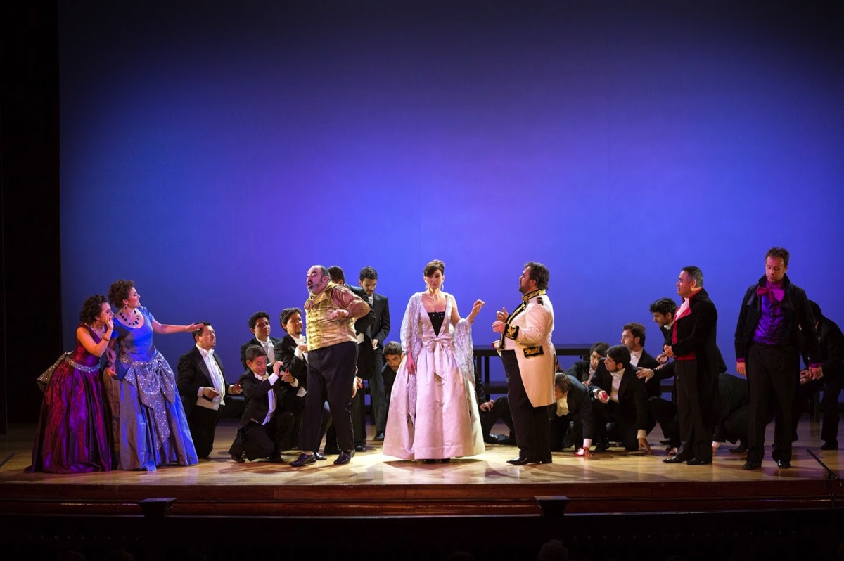 Daniela Pini (Angelina). Teatro Adolfo Mejía di Cartagena, Colombia. © Carlos Pineda