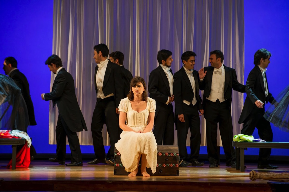 Daniela Pini (Angelina). Teatro Adolfo Mejía di Cartagena, Colombia. © Wilfredo Amaya