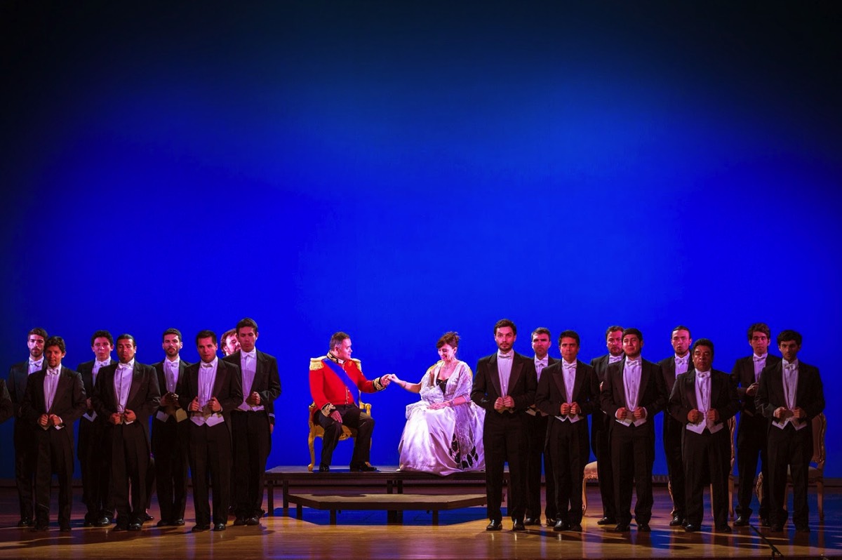 Daniela Pini (Angelina). Teatro Adolfo Mejía di Cartagena, Colombia. © Carlos Pineda