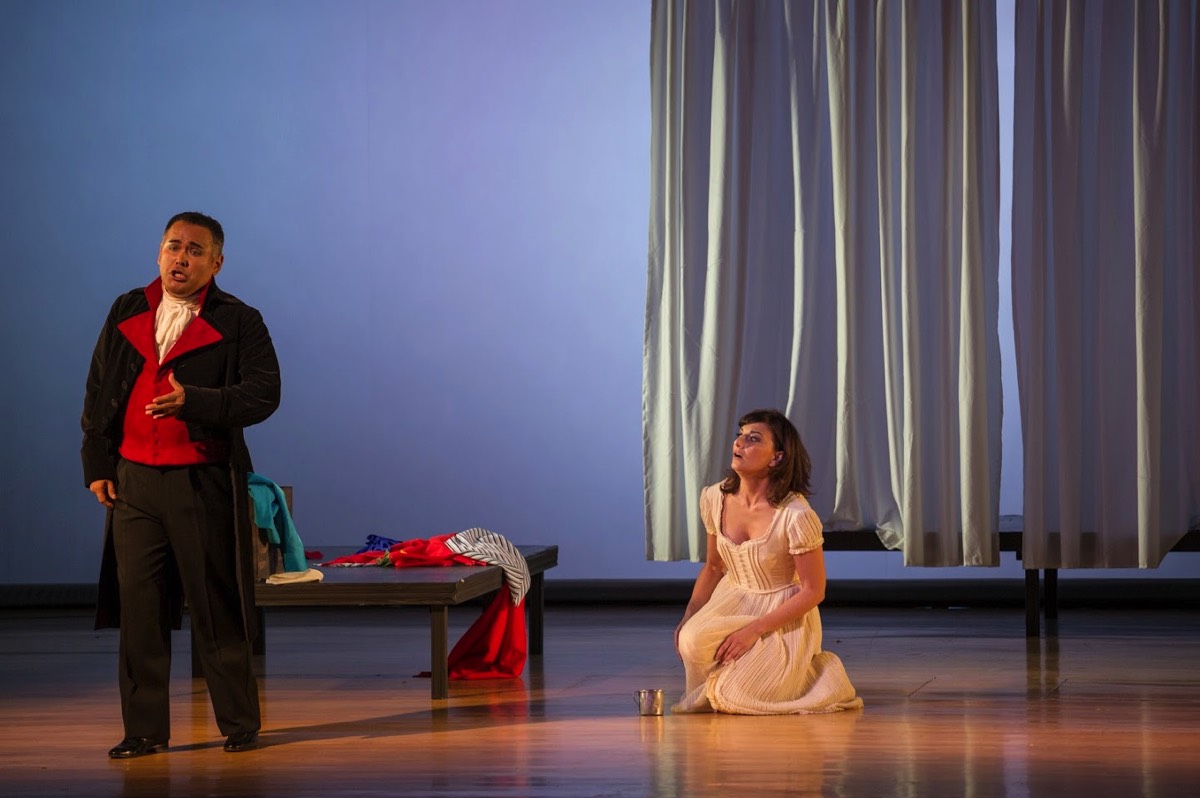 Daniela Pini (Angelina). Teatro Adolfo Mejía di Cartagena, Colombia. © Carlos Pineda