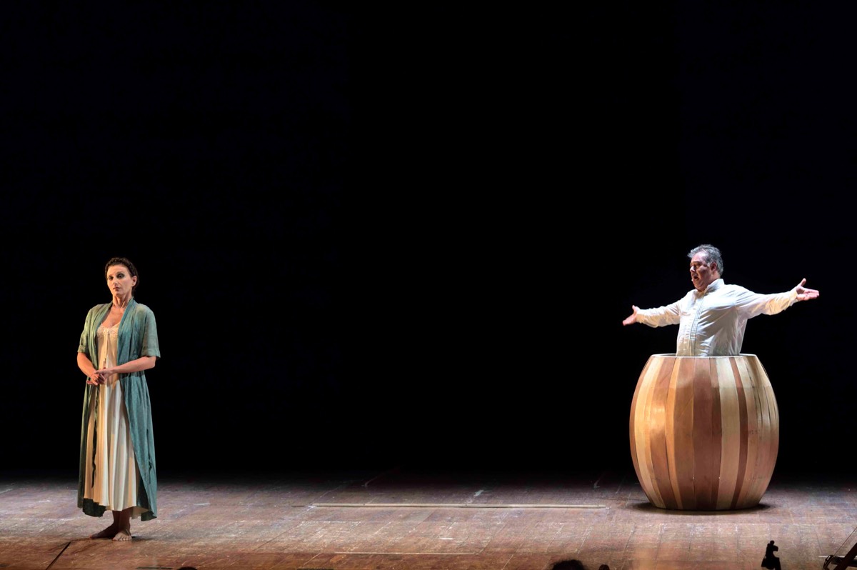 Daniela Pini (Serpilla). Teatro Rossini di Lugo © Giuseppe Melandri