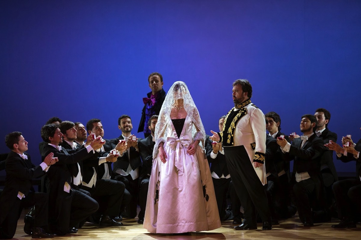 Daniela Pini (Angelina). Teatro Adolfo Mejía di Cartagena, Colombia. © Carlos Pineda