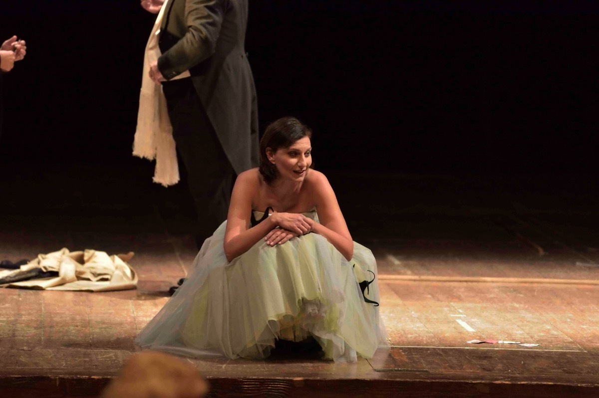 Daniela Pini (Serpilla). Teatro Rossini di Lugo © Giuseppe Melandri