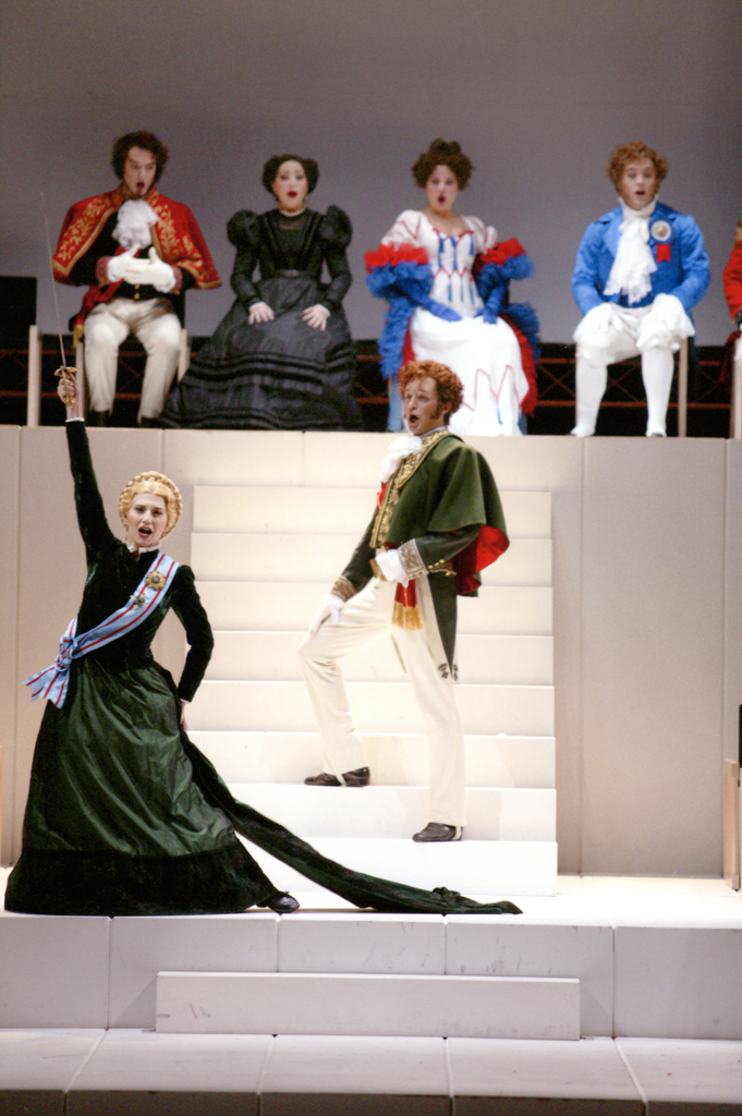 Daniela Pini (La marchesa Melibea). Teatro Reale La Monnaie di Bruxelles. © Johan Jacobs