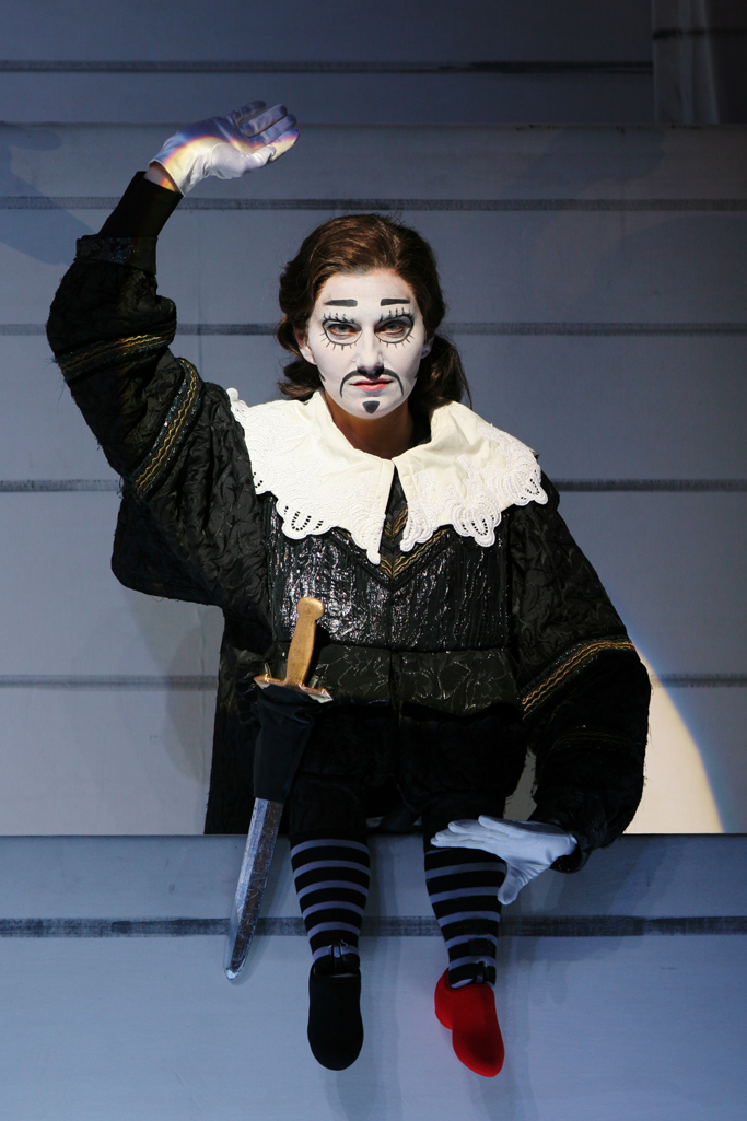 Daniela Pini (Polinesso). Oper Franfurt. © Wolfgang Runkel