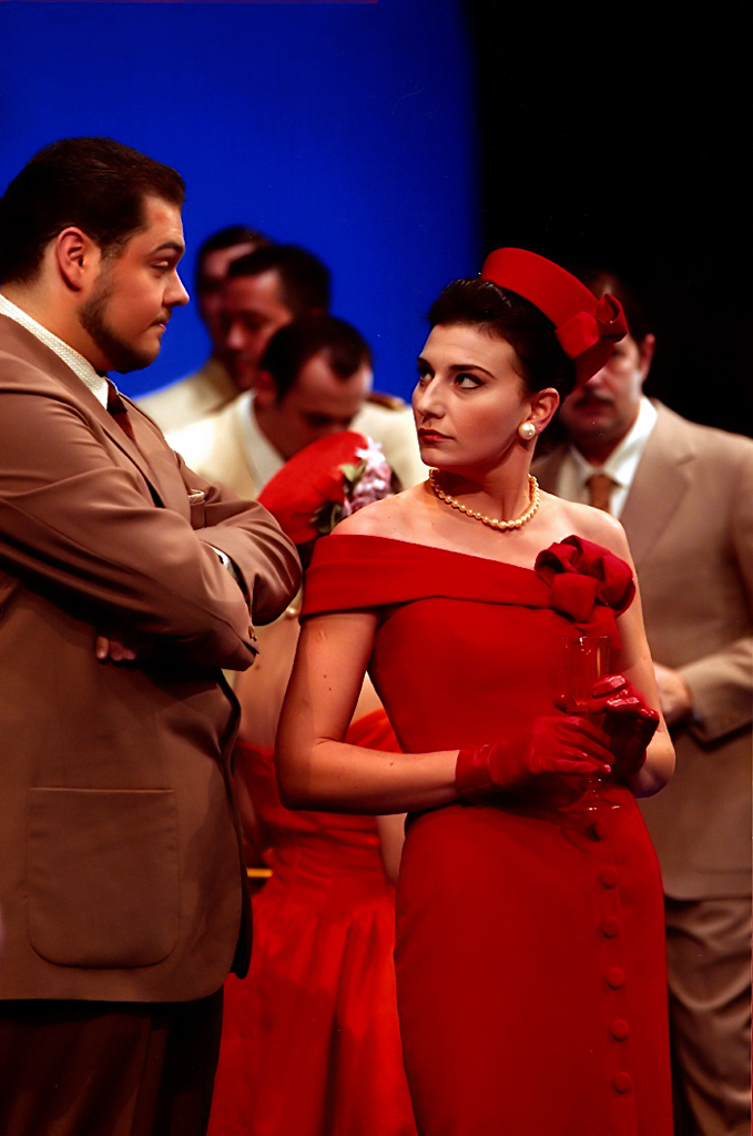 Daniela Pini (Baronessa Aspasia). Teatro Regio di Parma. © Roberto Ricci