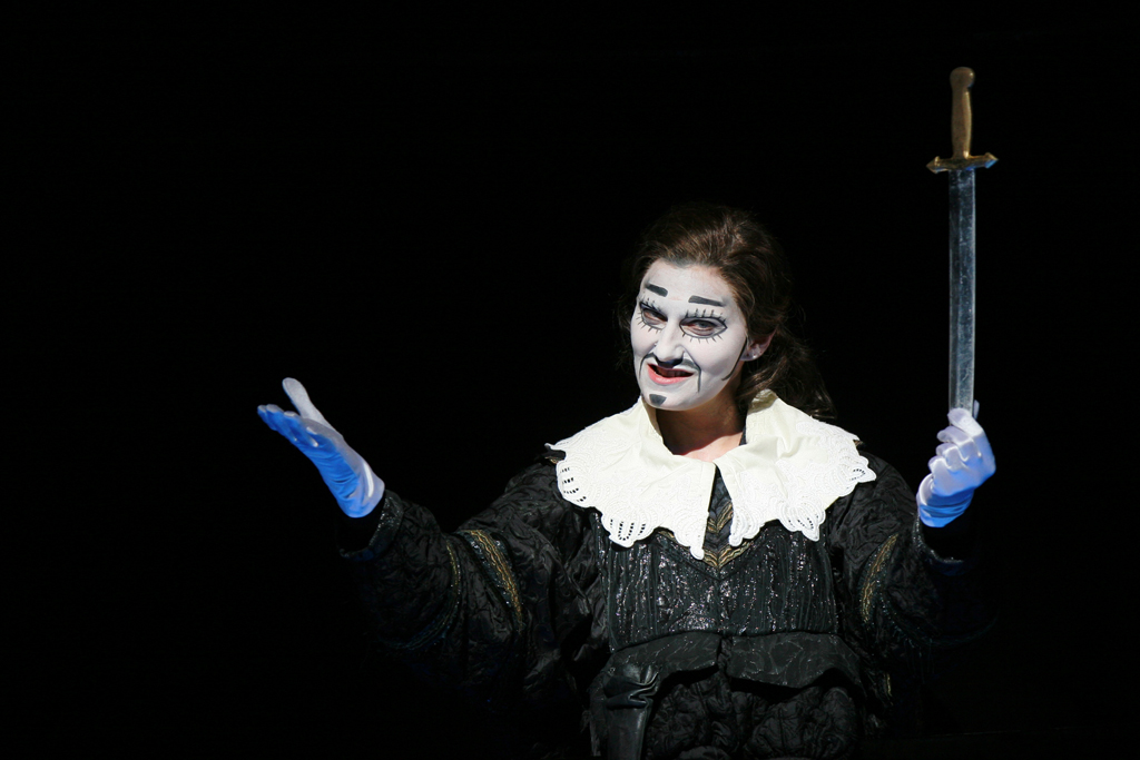 Daniela Pini (Polinesso). Oper Franfurt. © Wolfgang Runkel