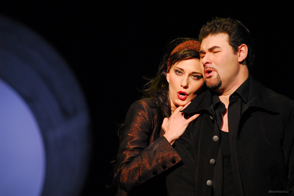 Daniela Pini (Carmen). Teatro Nazionale di Zagabria. © S. Novcović