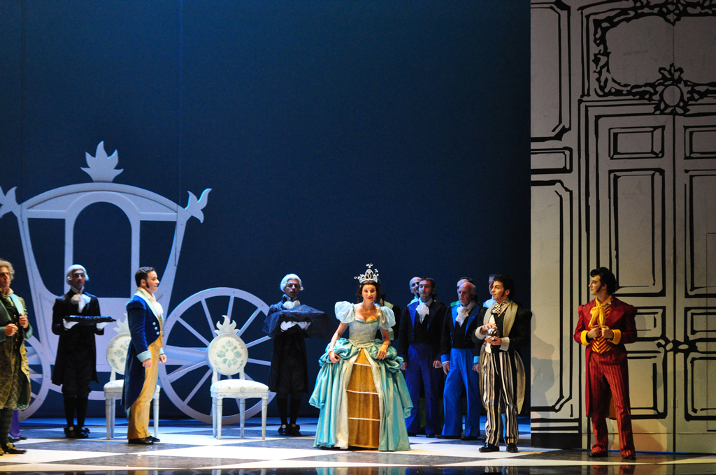 Daniela Pini (Angelina). Teatro Verdi di Sassari. © Sebastiano Piras